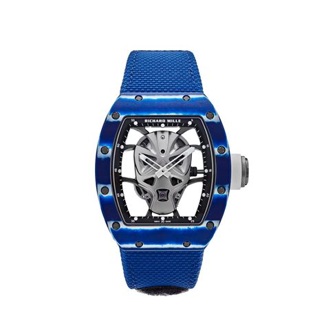 blue band richard mille|Richard Mille blue mask.